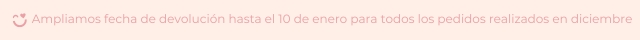 Ampliación devolución 10 enero